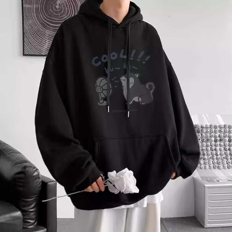 WL12-블랙(후드 있음)