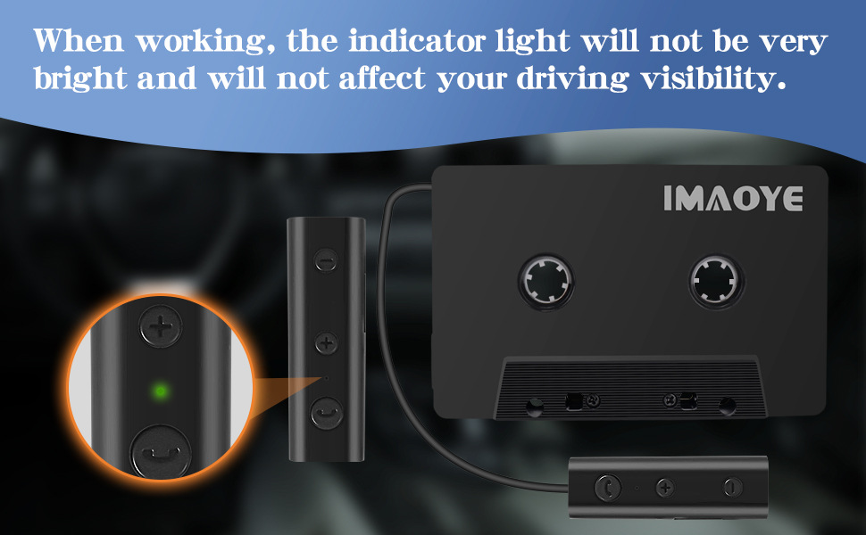 New Bluetooth Cassette MP3 Four-Channel Converter Player Mini USB
