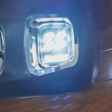 Luz diurna LED para Kia Bongo 2012-19, luz antiniebla Bongo con intermitente