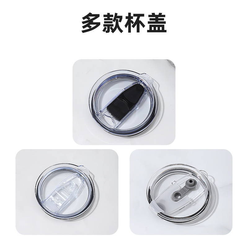 Vaso térmico de acero inoxidable 304 de 20oz, gran capacidad, portátil para automóvil y exteriores, estilo moderno premium