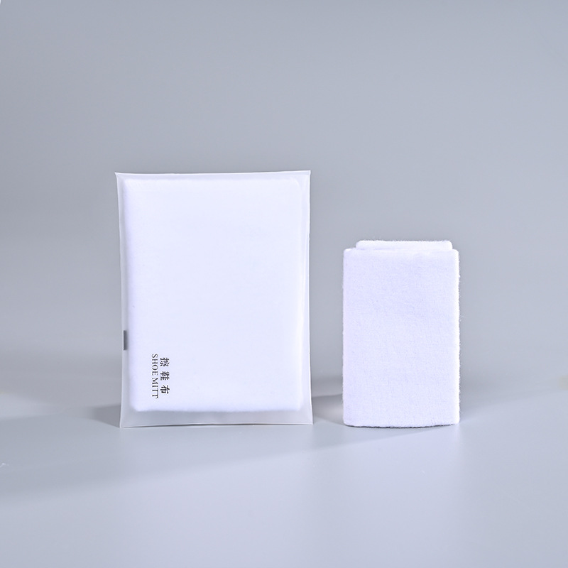 Hotel Disposable Shoe Polishing Cloth, B&B and Hotel Pure Cotton Shoe Polishing Cloth Supplies Wholesale, Logo Printing Available, Hot Selling in Southeast Asia