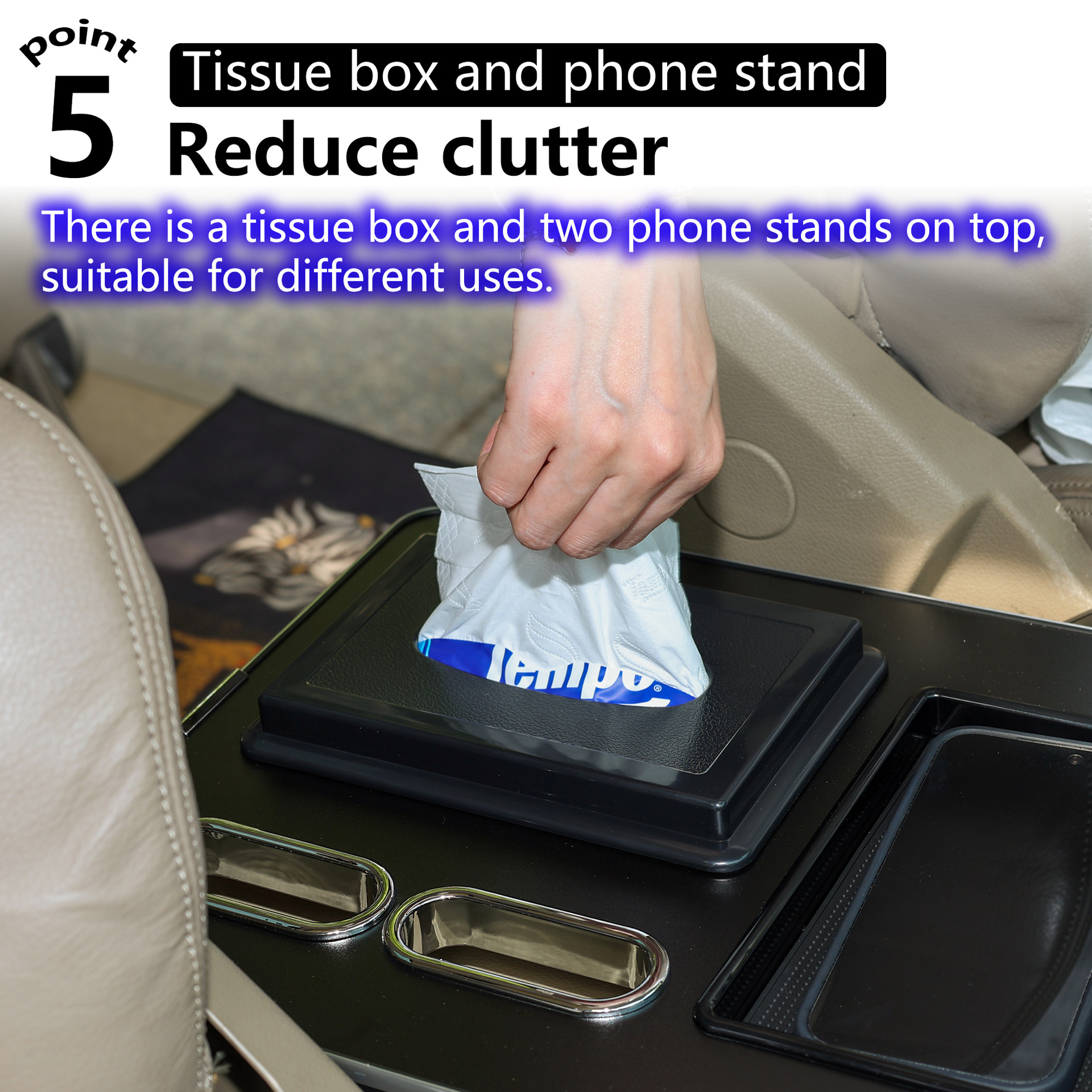 Suitable for modification of the central console storage armrest box of the Fujian Benz Viano 2010-2015 models
