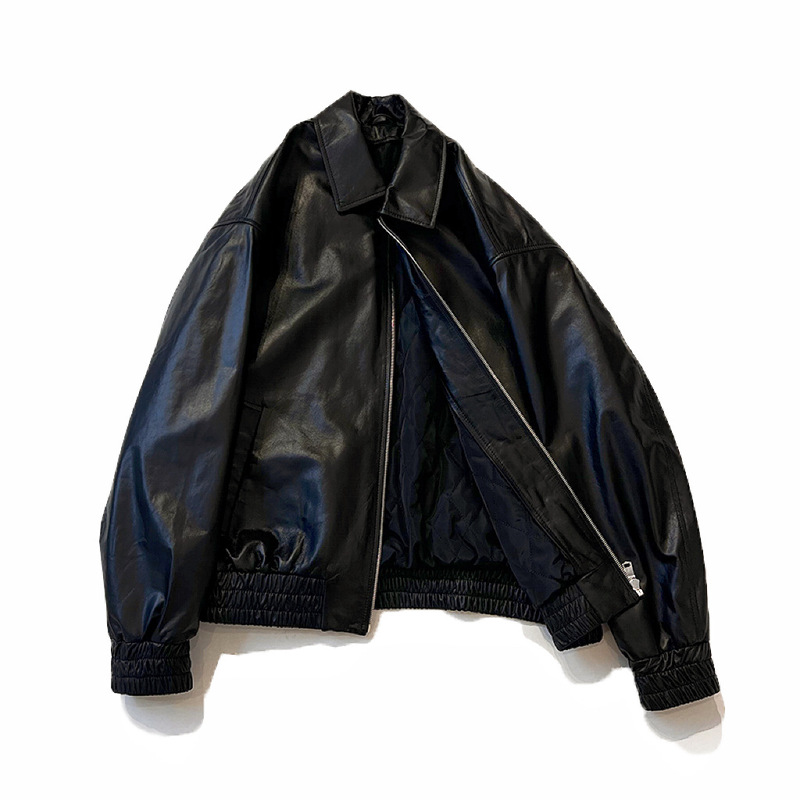 Genuine Leather down Jacket for Men 2025 Winter New Style Lapel Casual Retro Detachable Liner Leather Jacket