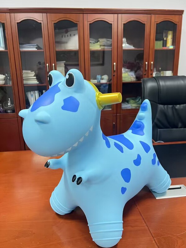 子供のラッキージャンプ鹿 PVC 子供のジャンプ馬増加厚防爆インフレータブルおもちゃの乗り物ベビー工場|undefined