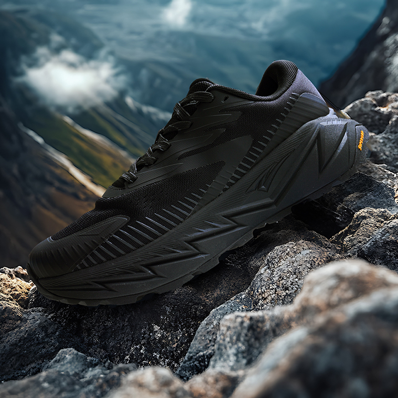 Cloud Walker Technology Outdoor Travel Sports Running Shoes Men's Anti-Slip Anti-Odor Soft Elastic Shock Absorbing Breathable Off-Road Hiking Shoes