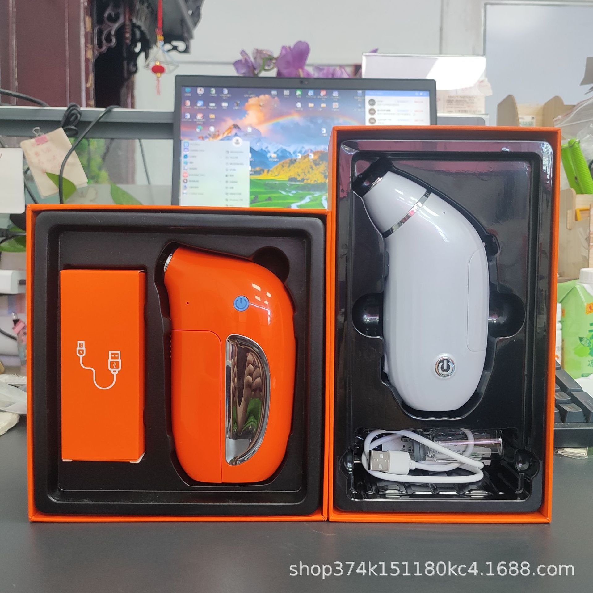 Household Hydrating and Moisturizing Handheld Nano Oxygen Injection Instrument Beauty Instrument Nano Sprayer High Pressure Facial Introduction Water Oxygen Meter