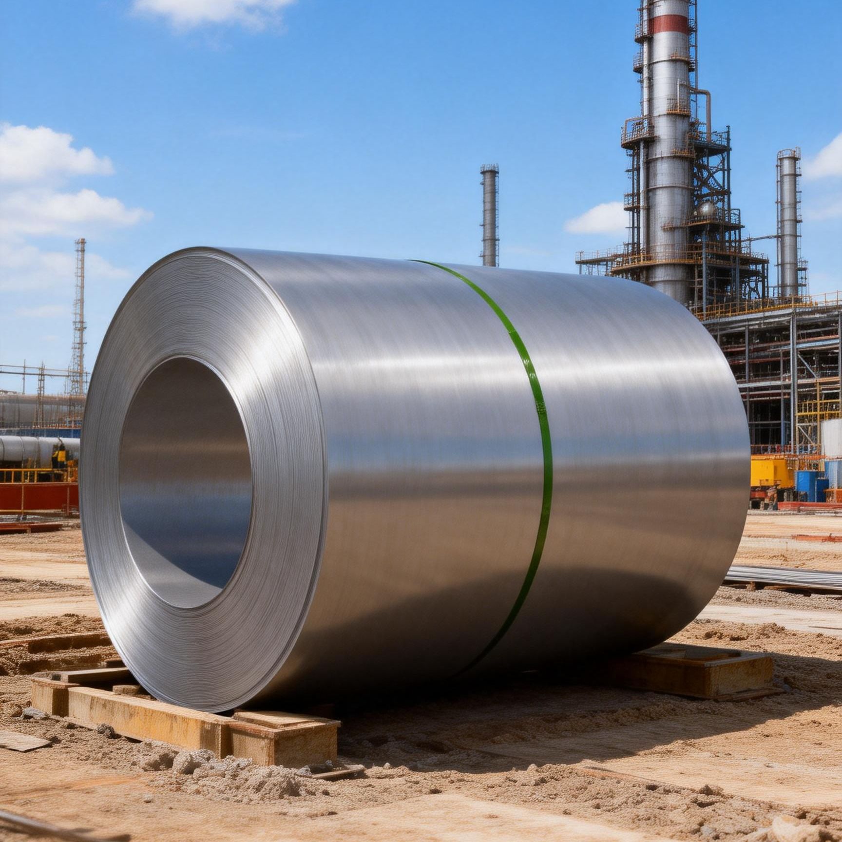 国产DC51D+Z275环保无花无油热镀锌板卷分条剪切钢厂直供