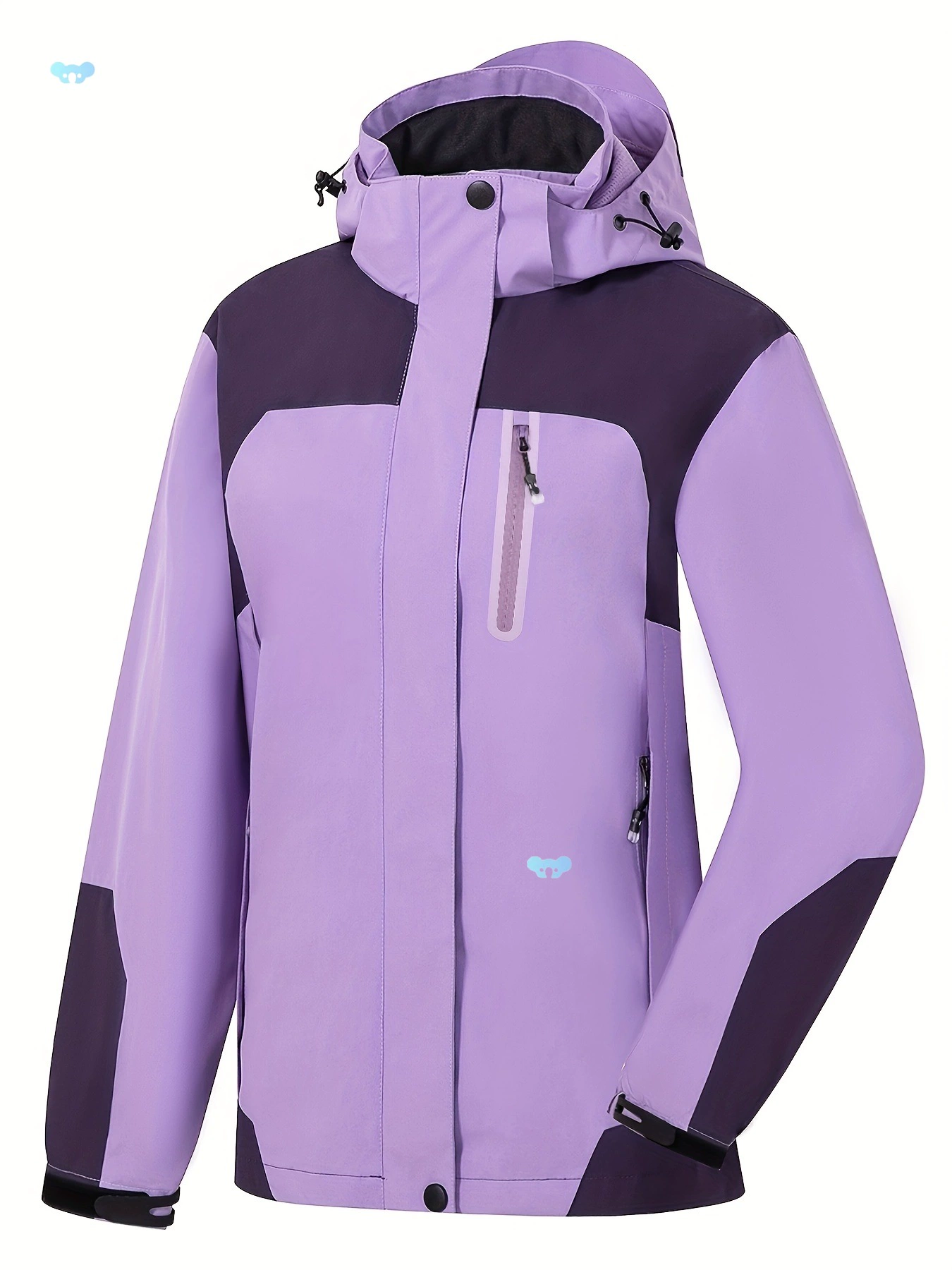 Women's Lightweight High Quality Rain Jacket with Removable