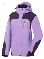 Women's Lightweight High Quality Rain Jacket with Removable