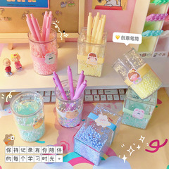 Acrylic Bubble Pen Holder Direct Manufacturer Sales Office Supply Storage Basket Student Pen Pot Desk Makeup Brush Organizer