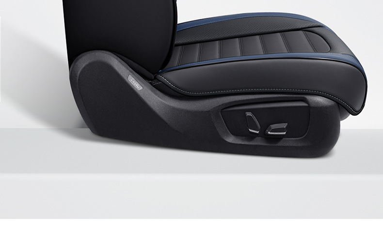 Factory direct foreign trade Korean full surround car cushion full leather perforated breathable four seasons universal seat cover seat cover