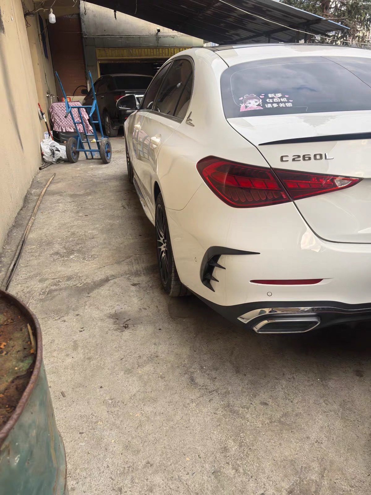 Car Modification Accessories Universal Body Sticker Rear Wind Knife Glitter Decorative Piece Abs Rear Wind Knife Sticker Decorative Piece