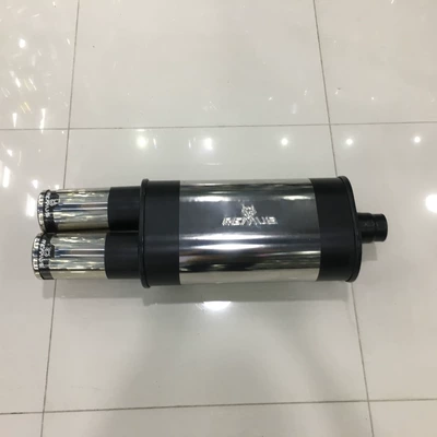 Car Modified Straight-Through Exhaust Pipe Wolf Exhaust pipe