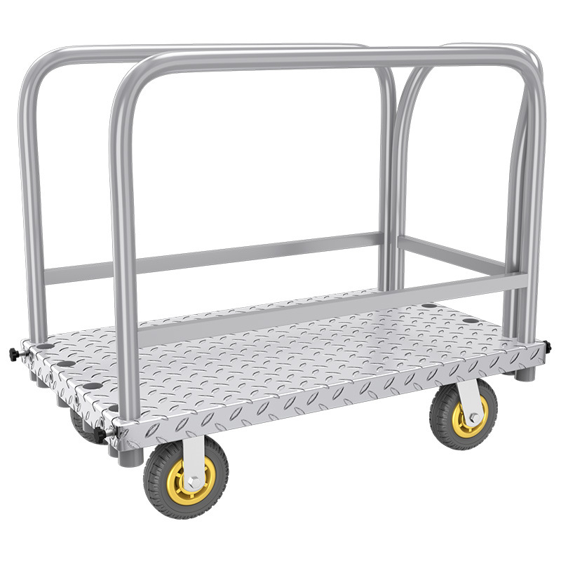 重型両用台車布車布トレーラーの舞台台車はコイルを引いて手押しで台車を運ぶことができます。