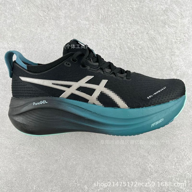 工場卸売莆田靴 GEL-Nimbus 27 ランニングシューズ通気性カジュアル多用途男性と女性のスポーツランニングシューズ|undefined