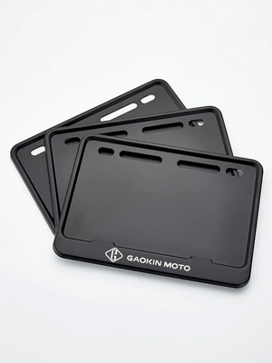 Nömrə qabı Frame Frosted Black License Plate