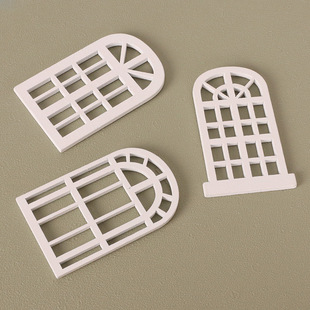 doll house simulation mini wooden window model diy christmas decoration small accessories miniature furniture decoration