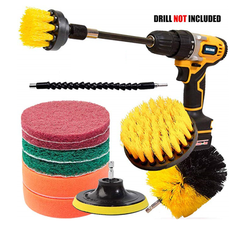 전동 드릴 브러시 헤드 12 장 세트