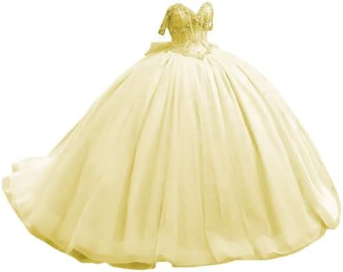 Vestido de noche de cola, top de tubo de un solo hombro, vestido de fiesta para adultos, vestido de princesa de hilo esponjoso, vestido de aplicación tridimensional