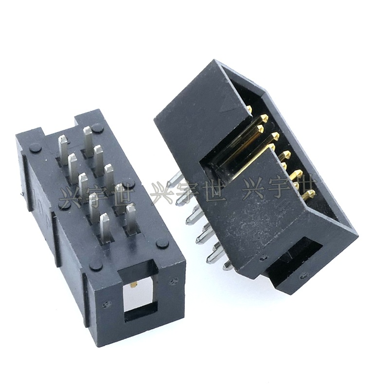 1-1634688-0 2.54MM10pin直插TE连接器插座