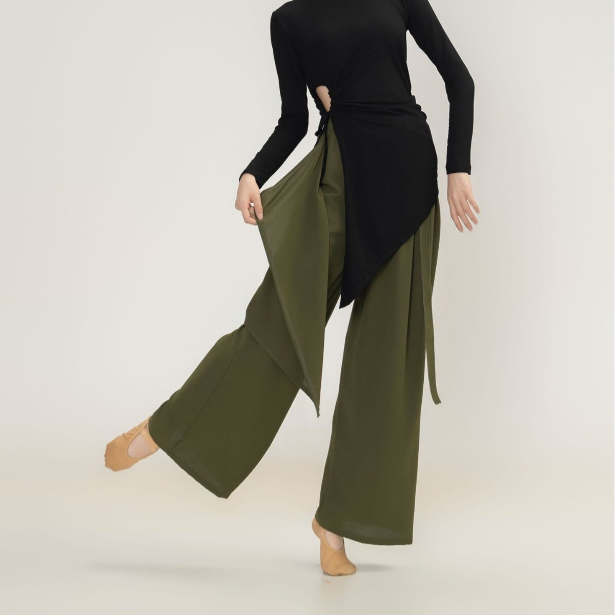 Modern Dance Practice Pants, Loose Design Straight-leg Pants, Wide-leg Pants, Classical Dance Pants, Yoga Jazz Art Test Performance