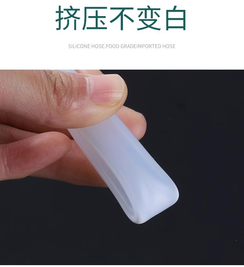 4 Transparent Water Pipes, Household Plastic Hoses, Pvc Corrosion-Resistant Fish Tank Pipes, 86mm Pipes, Divided into 10 Sections