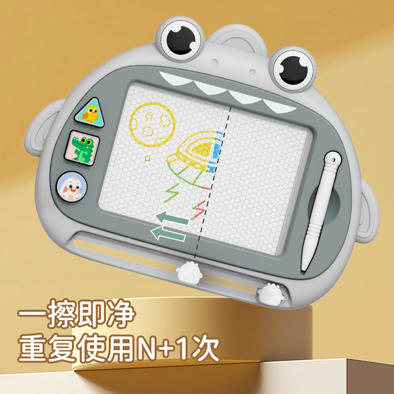 Spot estilo explosivo tablero de dibujo magnético para niños, graffiti de color, bebé pequeño, tablero de escritura magnético doméstico borrable, se puede eliminar