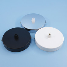 吊灯吸顶盘圆形底座DIY灯具配件100*20mm底座直边盘壁灯吸顶配件