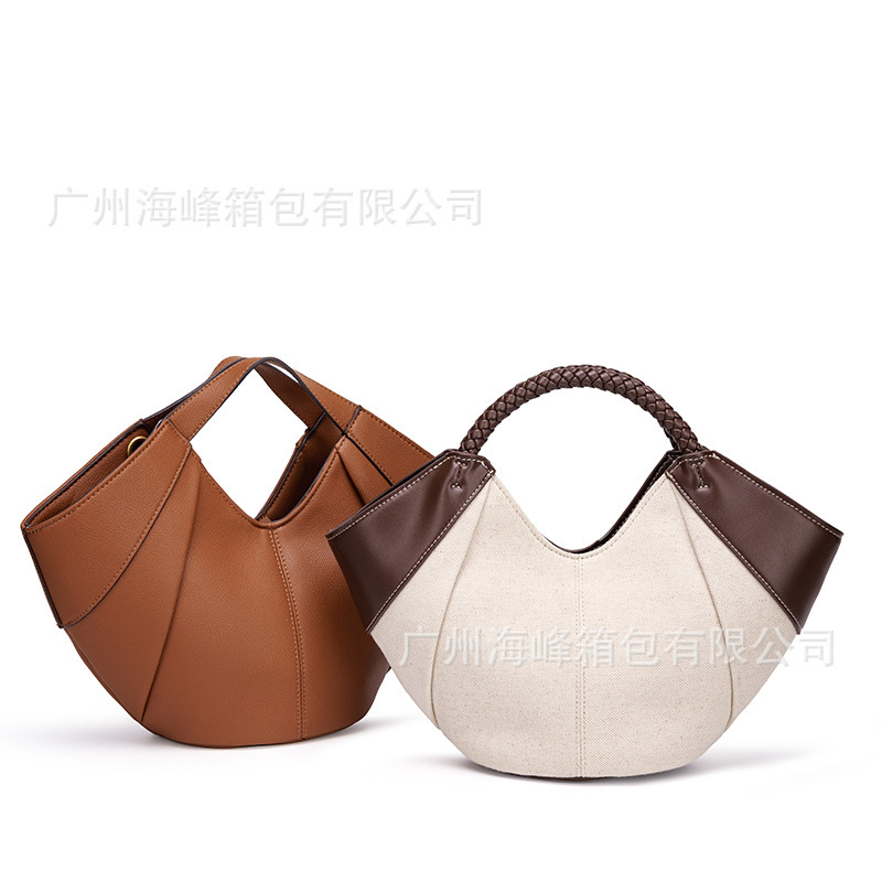 2026 Autumn New Women's Bag Half-Moon Mini Handbag Crossbody Bag Versatile Commuter Shoulder Shopping Tote Bag