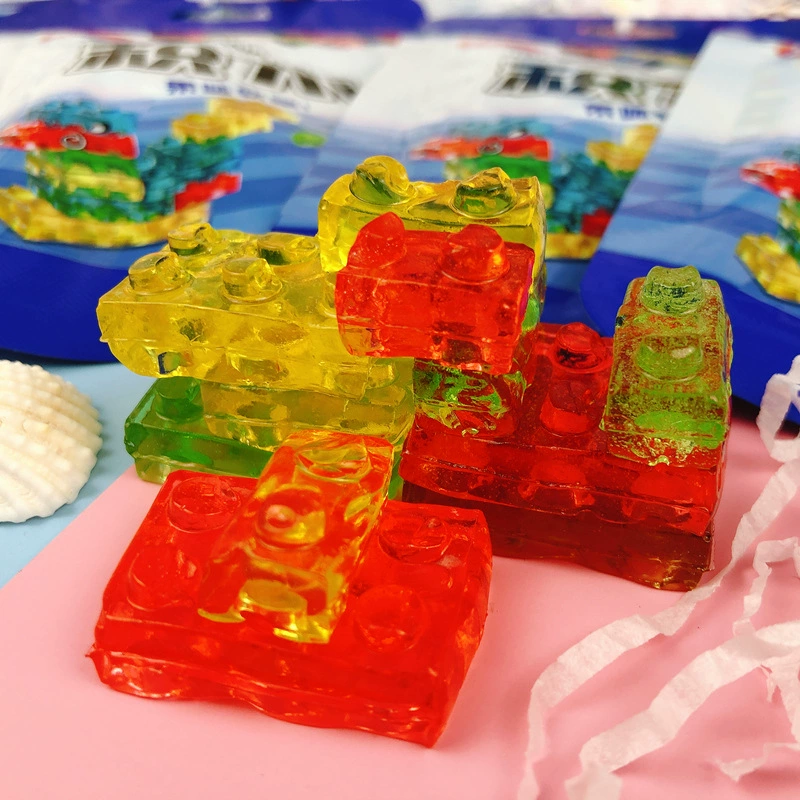 Le Chao Blocks QQ Candy Flade Flying Candy Le Snack Candy Fruit Puzzle Flequin 4D Blocks игрушка-ловец. Доставляется