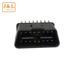 OBD2 16P��܇�B���� 90��僽�����ᘹ��^ 12V��܇�\����^