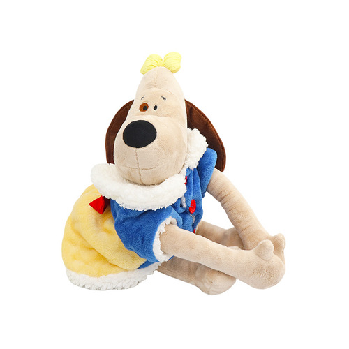 Puppy Car Tissue Box Car Paper Box Hanging Armrest Box Doll Doll Cute Car Interior Decoration Supplies