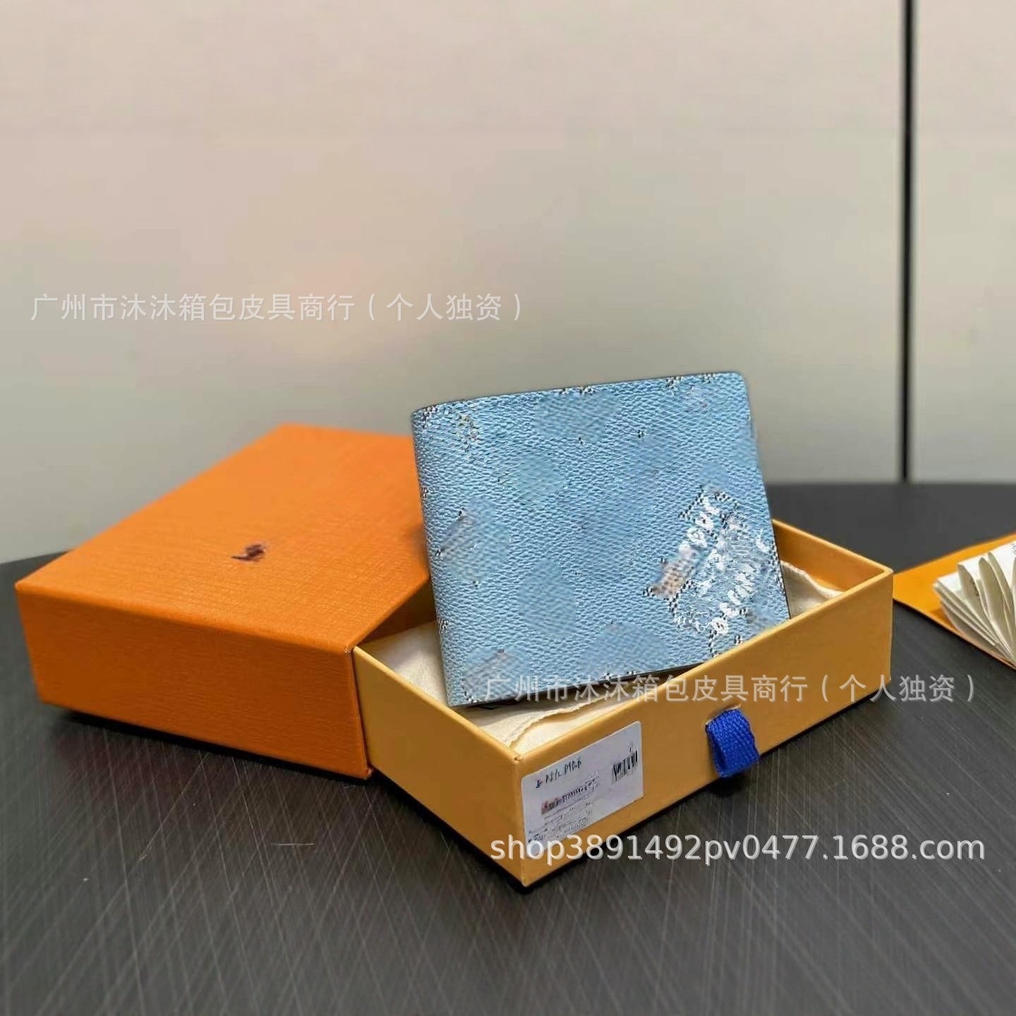 Qısa fermuarlı kart pulqabı, çap dizaynlı, çox kart yeri