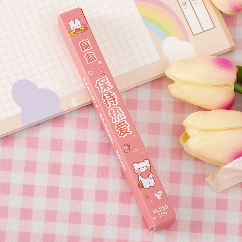 Children's rollerball pen 0.5 mm, cute pattern gift for elementary students, single box