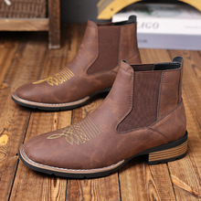 R003 Chelsea boots �羳�����׽��ж���ѥ��ʿ����ѥ ��ó����