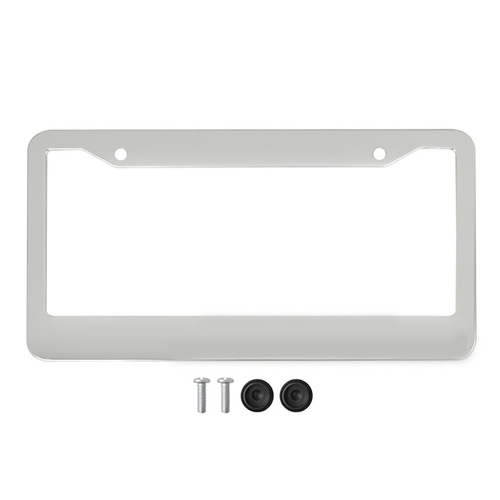 International foreign trade American specification aluminum alloy American style license plate holder license frame American specification license plate stand North American license plate border