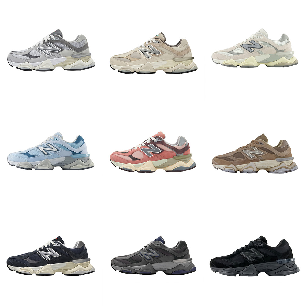 Putian Pure Original Cross-Border Nb9060 Millennium Little Elephant Hoof Unisex Breathable Height-Increasing Thick-Soled Running Shoes Sports Dad Shoes
