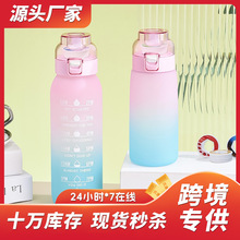 香味杯玩趣创意水杯tritan健身女生高颜值学生儿童运动新款跨境