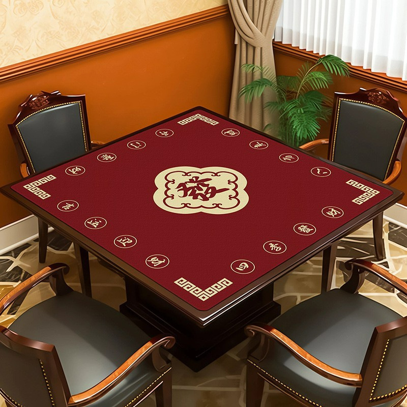 Square Mahjong Egg Silencer Table Mat Household Diatom Mud Easy-care Wear-resistant Household Eight Immortals Table Mat Dirty-resistant