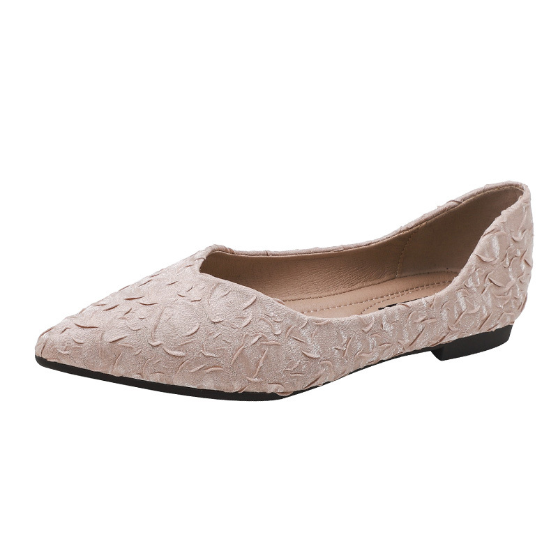 2021 viento de la noche de primavera suave todo partido plana dama de hadas punta estrecha boca baja más tamaño zapatos de una sola capa para mujeres 41-43 image 7