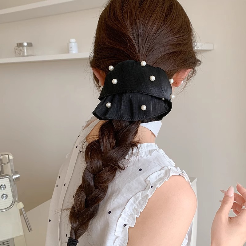 Advanced Sense Super Blue Intestent Hair Circle para el cabello femenino 2025 nuevo estilo atar cabeza flor cuerda para el cabello bola cabeza cuerda para el cabello accesorios para el cabello