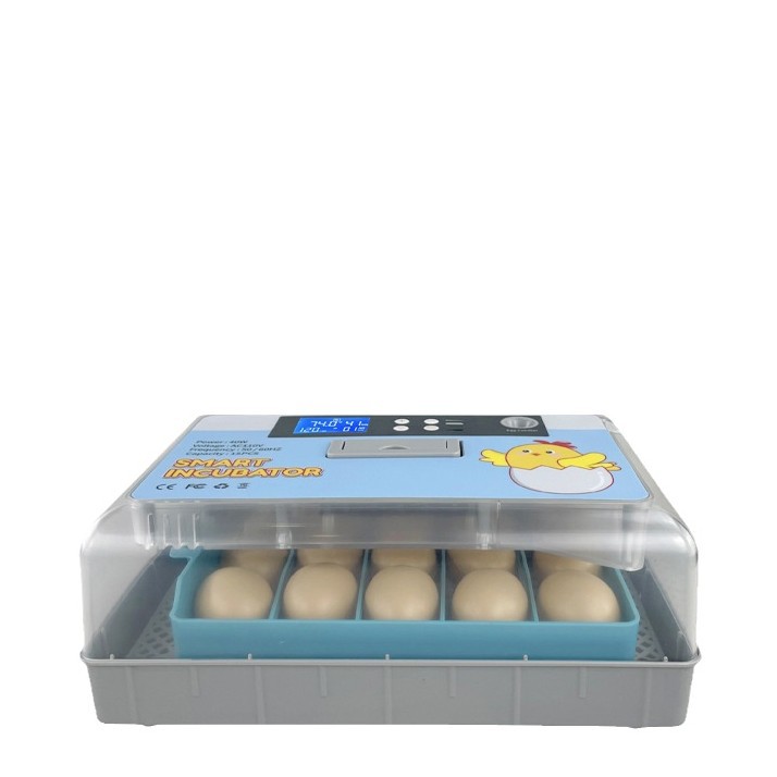 La nueva incubadora de pantalla LCD de 15 piezas tiene un modo de mango y agregación automática de agua opcional