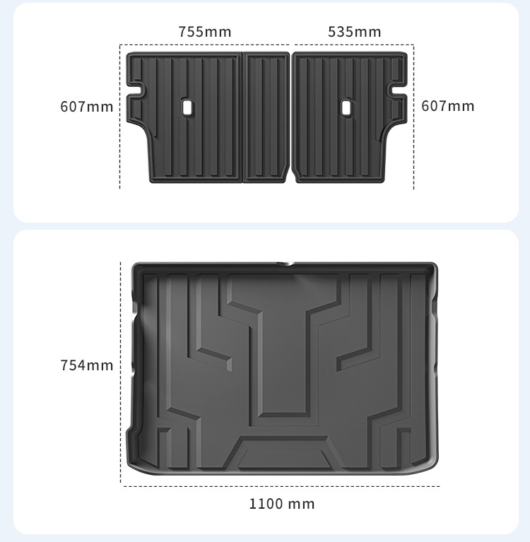 Suitable for 21-26 Models of Tank 300 Car Floor Mats, Tpe Fully Eco-Friendly Floor Mats, Seat Back Cushions, Trunk Mats