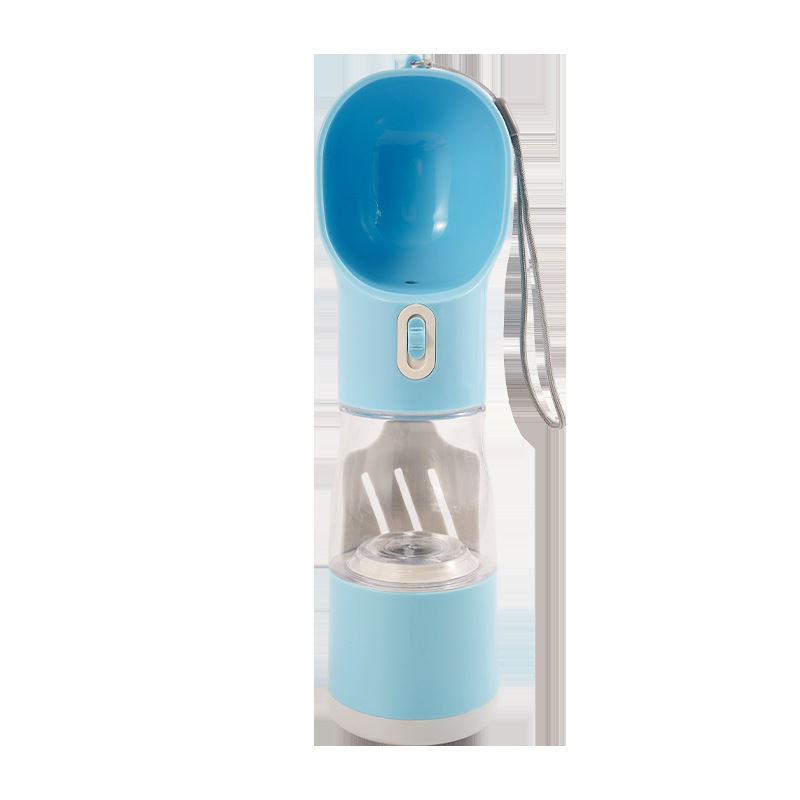 Taza de viaje para mascotas con bolsa de basura taza de agua portátil al aire libre taza de comida de agua de viaje perro gato hervidor de agua