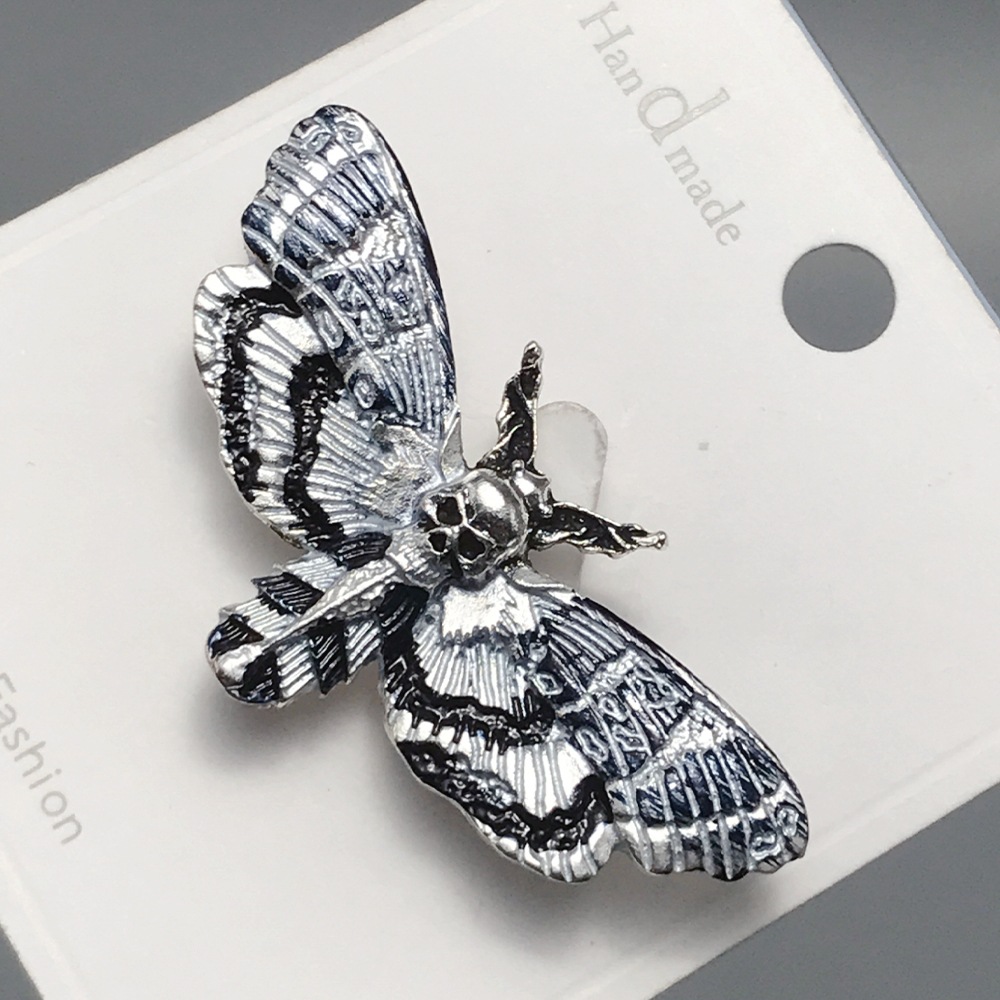 Cross-Border Enamel Butterfly and Moth Brooches Can Be Used as Insect Corsages and Clothing Pin Accessories