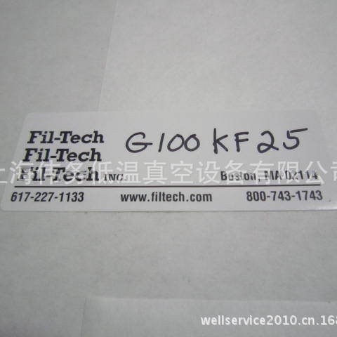 Fil-Tech G100KF25 玻璃电离规 KF25