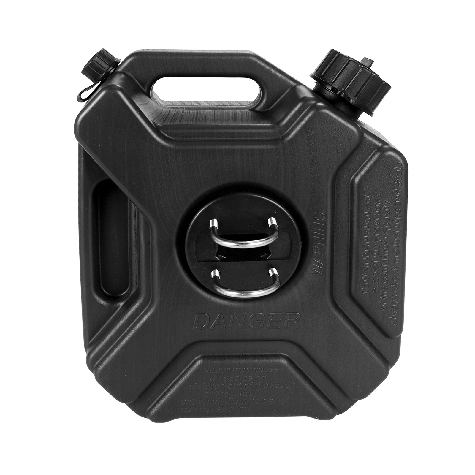 Motuoche Car Plastic Fuel Tank Spare Oil Tank Jerrycan Motorcycle Off-Road (Fuel tank) - 3l-oil-can-black