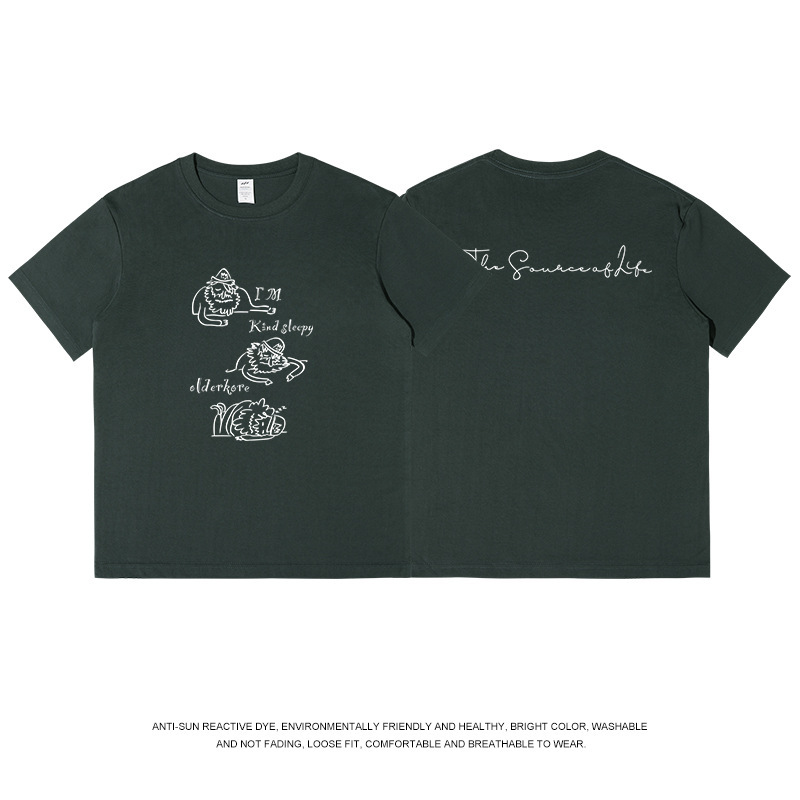 メンズファッションブランド カジュアル半袖 男女兼用 カップル向け シンプル 夏 プリントTシャツ 綿100% ホワイト 万能トップス インスタ映え|undefined