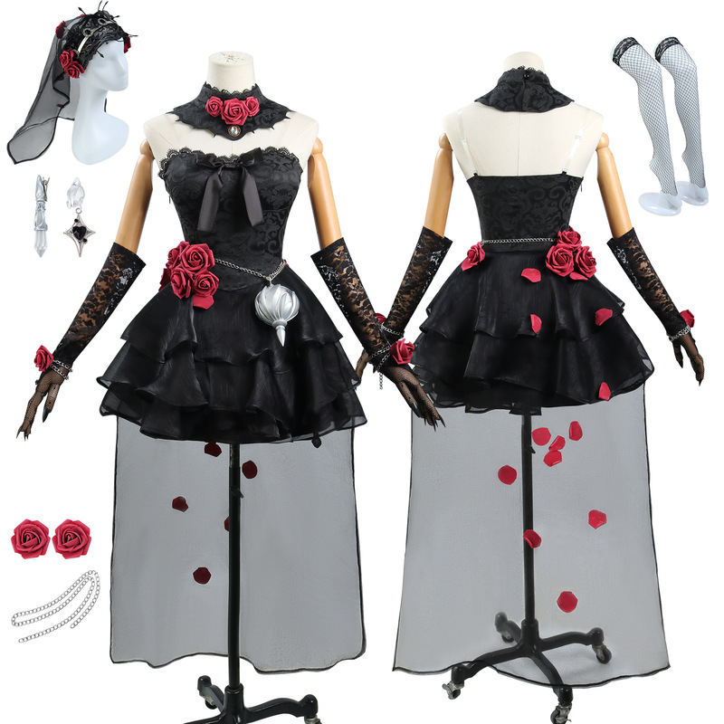 The fifth personality long night cos suit patient star psychologist long night cosplay costume game role play