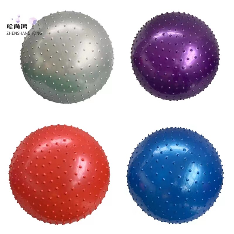 pvc yoga ball thickened explosion-proof children feel training big dragon ball particles pregnant women delivery massage balance ball